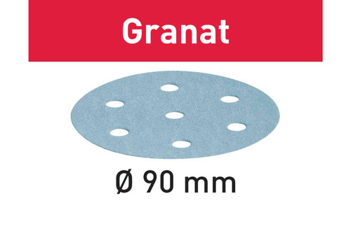 Festool Granat | 90 Round | 320 Grit | Pack of 100 (497372)