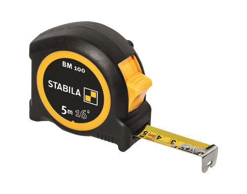 Stabila Pocket tape BM 100, 16 ft inch/mm scale (30816)