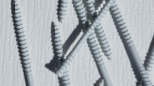 GRK RT WHITE Composite Trim Screws #8 x 2-1/2" (505 pcs) (16630)