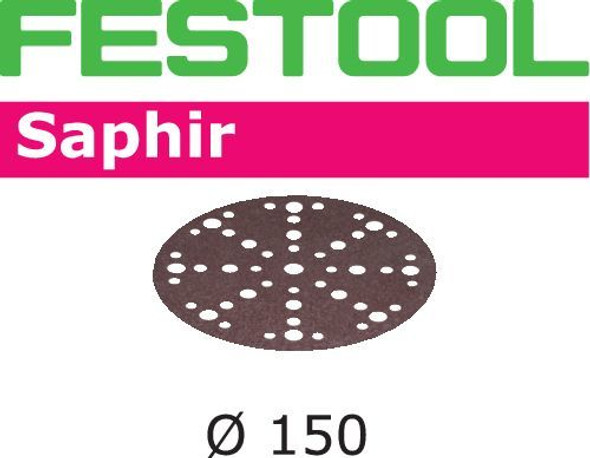 Festool Saphir | 150 Round | 80 Grit