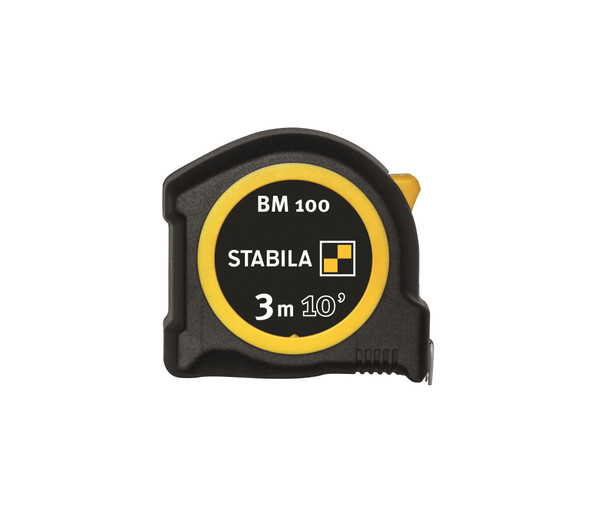 Stabila Pocket tape BM 100, Imperial scale, 10 ft inch/inch
