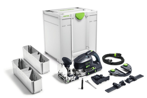 Festool Domino XL Joiner DF 700 Set (576431) With Festool Domino Asst. Sys 12/14 DF700 (576792)