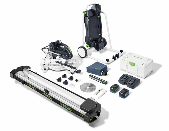 Festool Cordless KAPEX KSC 60 EB 5,0 I-Plus (577176) with Festool Underframe UG-KA-KS 60-Set (202055)