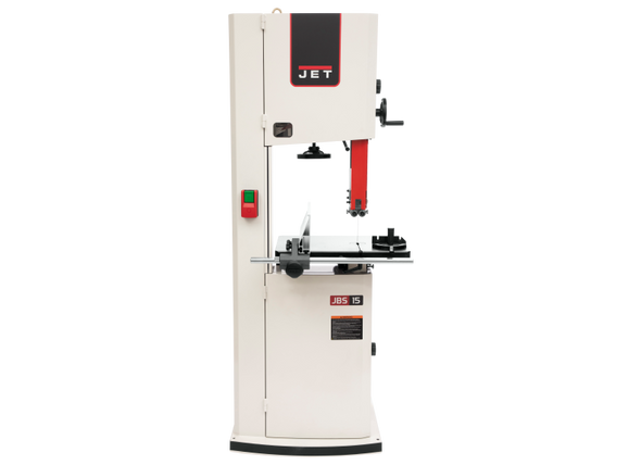 Jet JWBS-15, 15-Inch Woodworking Bandsaw, 1-3/4 HP, 1Ph 115/230V (714600)