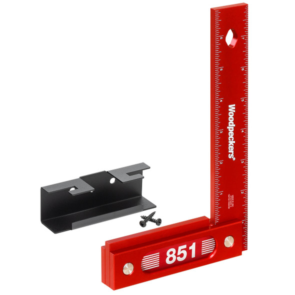 Woodpeckers Model 851 (8") Precision Woodworking Square (Inch Scale) (851I-24)