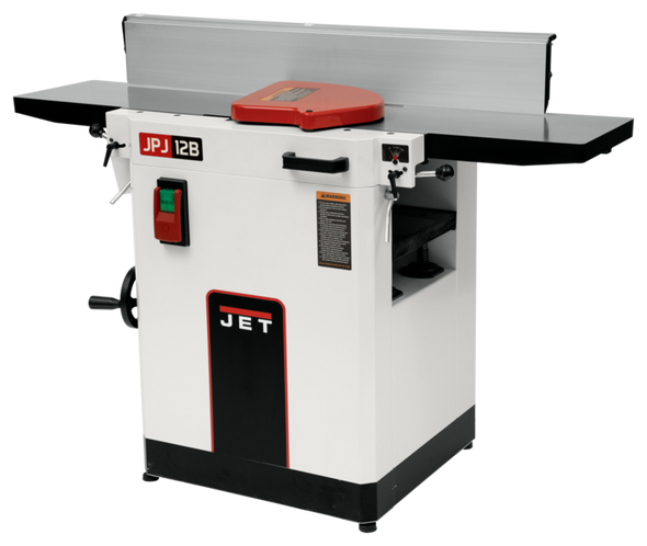 Jet JPJ-12BHH, 12-Inch Planer/Jointer, Helical Cutterhead, 3 HP, 1Ph 230V (715155)