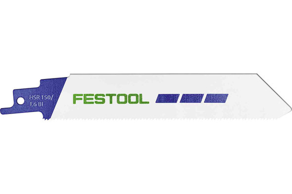 Festool Sabre saw blade METAL STEEL/STAINLESS STEEL HSR 150/1,6 BI/5 (577489)