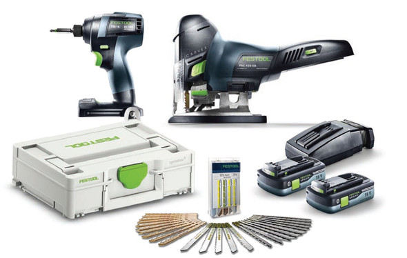 Festool Limited Edition TID 18 + PSC 420 EB Combo Kit (577120)