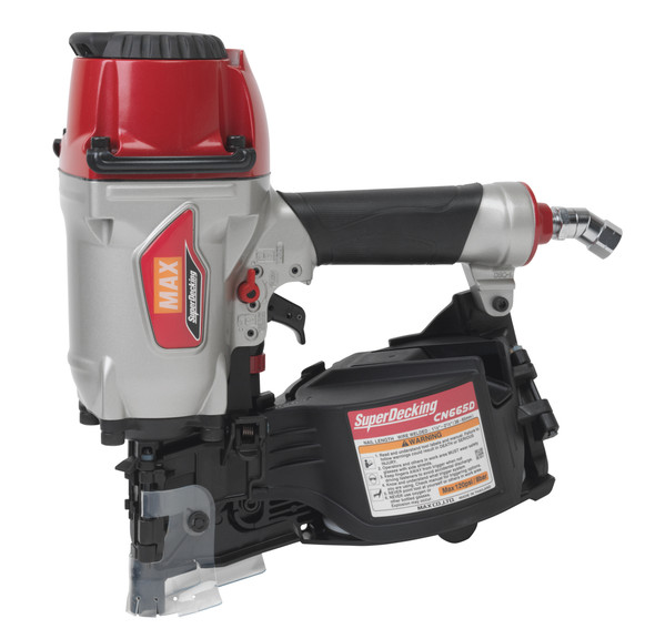 MAX USA SuperDecking® Decking Coil Nailer up to 2-1/2" (CN665D)