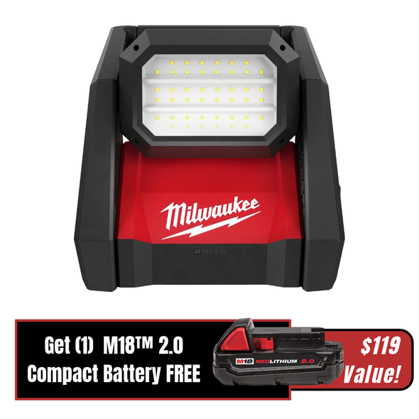 Milwaukee M18 DUAL POWER FLOOD LIGHT - (2366-20)
