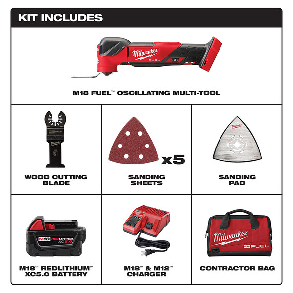Milwaukee M18 FUEL MULTI TOOL KIT-(2836-21)