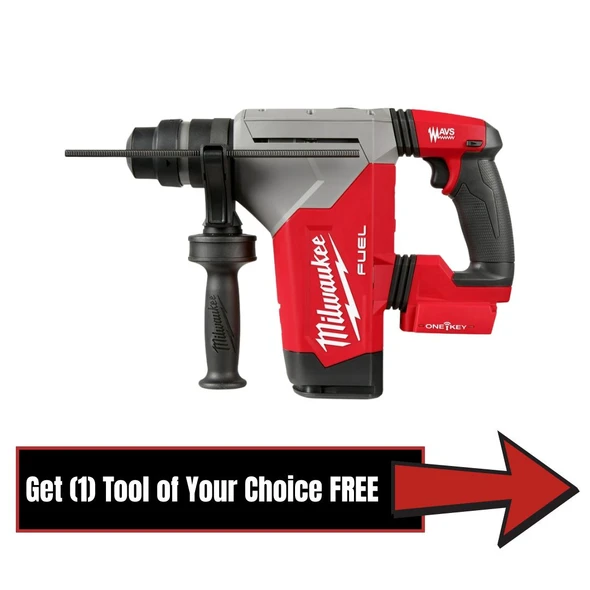 Milwaukee M18 FUEL 1-1/8" SDS PLUS ROTARY HAMMER - Bare Tool - (2915-20)
