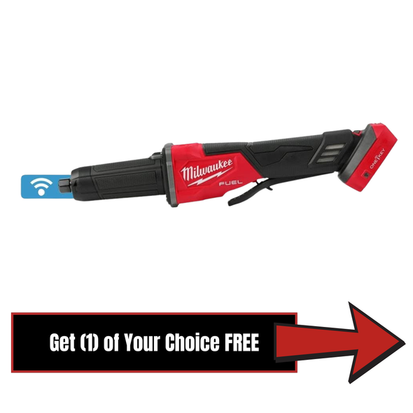 Milwaukee M18™ FUEL™ Braking Die Grinder Paddle Switch - Bare Tool - (2984-20)