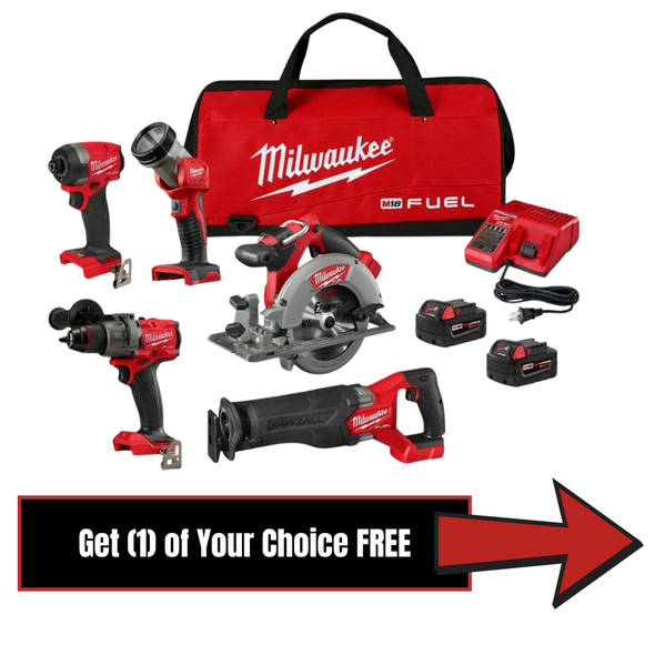 Milwaukee M18 FUEL™ 5-Tool Combo Kit (3697-25)