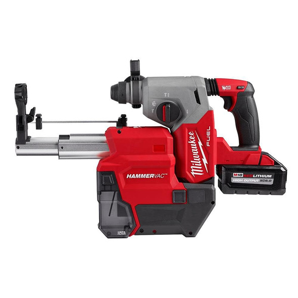 Milwaukee M18 FUEL™ 1” SDS Plus Rotary Hammer with Dust Extractor Kit (2912-22DE)