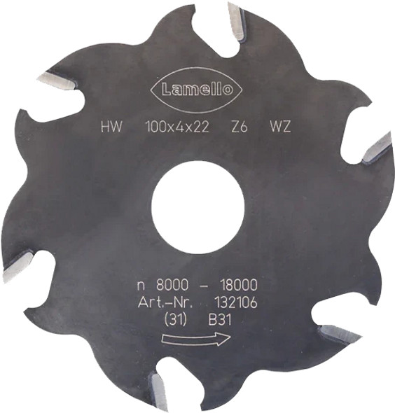 Lamello 6 Teeth Classic Original Saw Blade (132106) Lamello 6 Teeth Classic Original Saw Blade (132106)
