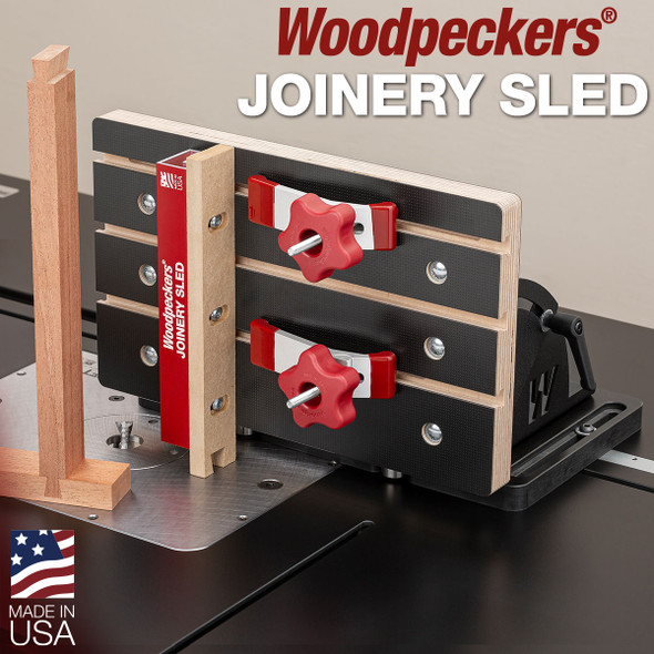 Woodpeckers Joinery Sled with Rack-It (JSLED) Woodpeckers Joinery Sled with Rack-It (JSLED)