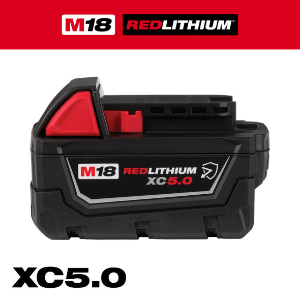 Milwaukee M18™ REDLITHIUM™ XC5.0 Resistant Battery (48-11-1850R)