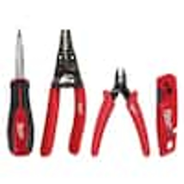 Milwaukee 4 PC Electrician's Kit (48-22-6119)