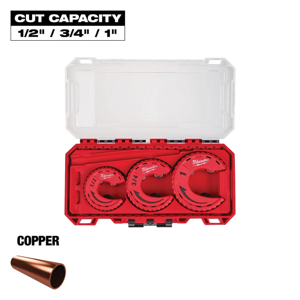 Milwaukee 3 PC Close Quarters Cutter Set (48-22-4267)