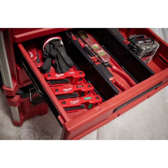 Milwaukee 2 PC METRIC & SAE 17-Key Folding Hex Key Sets (48-22-2183)