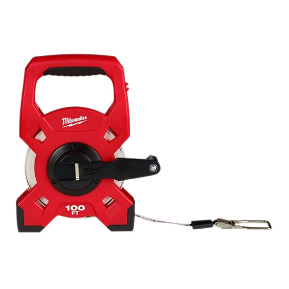 Milwaukee 100' Fiberglass Open Reel Long Tape Measure (48-22-5301) Milwaukee 100' Fiberglass Open Reel Long Tape Measure (48-22-5301)
