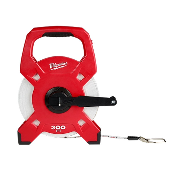 Milwaukee 300' Fiberglass Open Reel Long Tape Measure (48-22-5303)