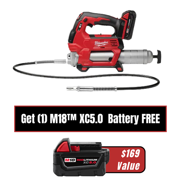 Milwaukee Cordless 2 Speed Grease Gun - Bare Tool (2646-20)