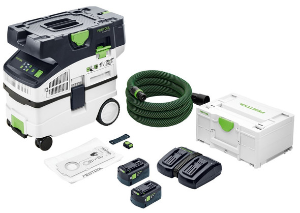 Festool Cordless Dust Extractor CTC MIDI I HEPA Plus (577069-577079)