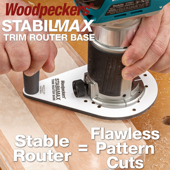 Woodpeckers StabilMax® Trim Router Base (SMTROB-M-23)