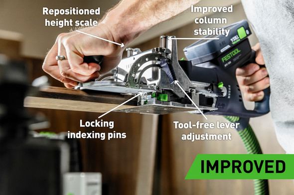 Festool Cordless Domino Joiner DFC 500 E Basic (578121)