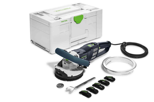 Festool Diamond Grinder RG 130 ECI-Plus with Festool CT 36 EI Auto Clean HEPA Dust Extractor (577048-577874)