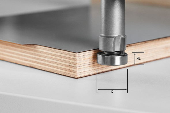 Festool Edge trimming cutter for OFK 500 (490085)