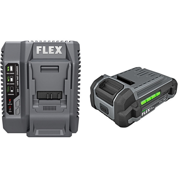 Flex 24V 2.5Ah Lithium-Ion Starter Kit (FX0411-1A)