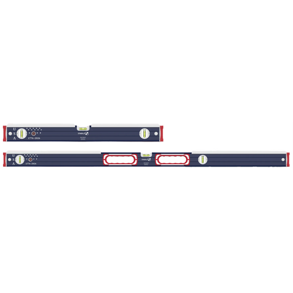 Stabila PATRIOT SERIES 48"/24" MASONS Level Set (36250)