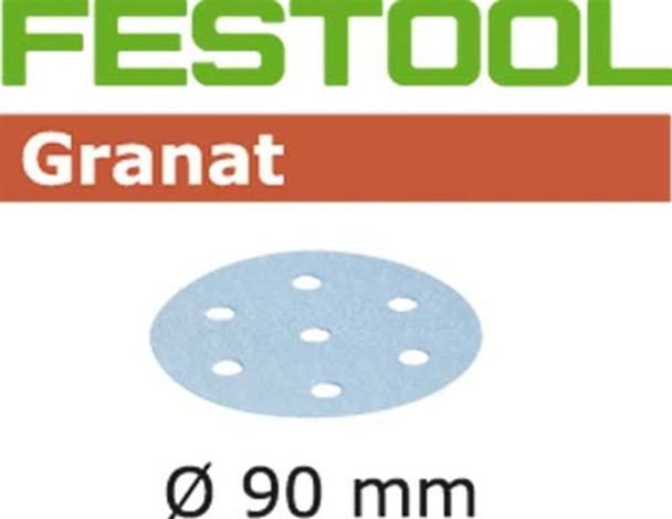 Festool Granat | 90 Round | 1500 Grit | Pack of 50 (498330)