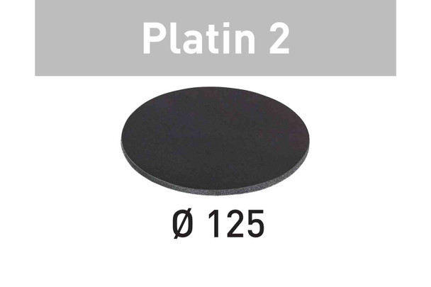 Festool Platin 2 | 125 Round | 4000 Grit | Pack of 15 (492377)