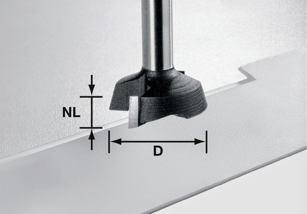 Festool Plane Router Bit, 8mm (500368)