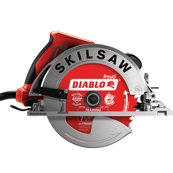Skilsaw 7-1/4" Magnesium Sidewinder Circular Saw w/Brake (SPT67WMB-22)