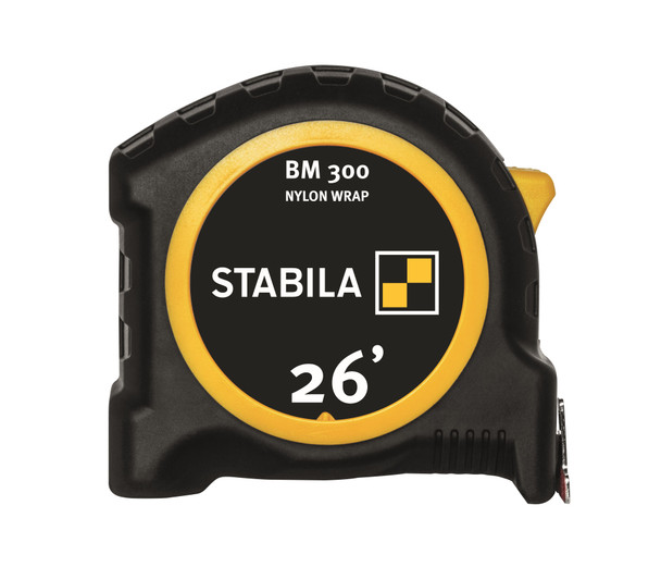 Stabila Pocket tape BM 300, imperial scale, 26  ft inch/inch scale (30526)