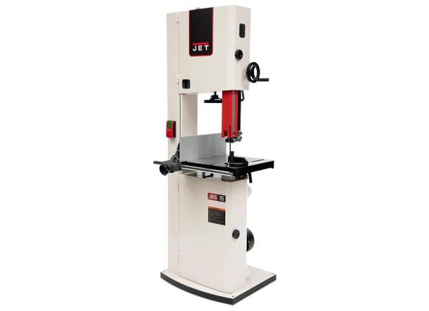 Jet JWBS-15-3, 15-Inch Woodworking Bandsaw, 3 HP, 1Ph 230V (714650)