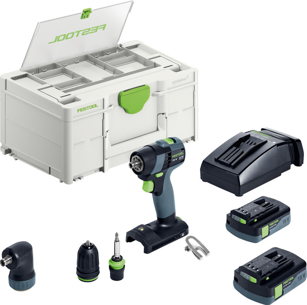 Festool Cordless Drill TXS 18 HPC 4.0 I Set (576903)