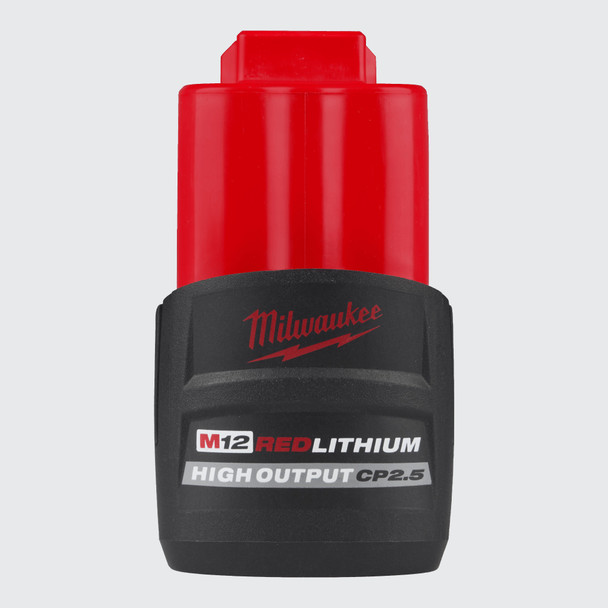 Milwaukee M12™ REDLITHIUM™ HIGH OUTPUT™ CP2.5 Battery Pack-(48-11-2425)