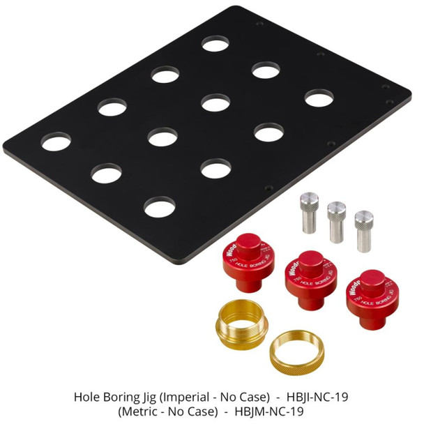 Woodpeckers Hole Boring Jig - Imperial (HBJI-NC-19)