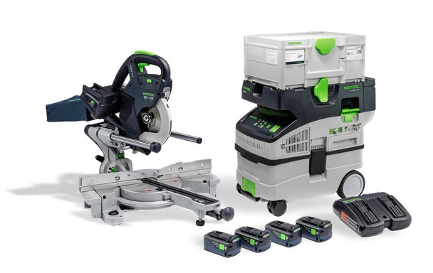 Festool Limited Edition Cordless Combo Kit (Includes CTC Midi & KSC 60) (578212)