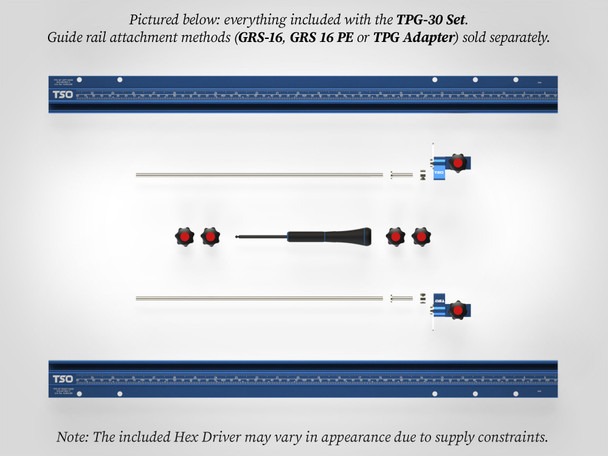 TSO TPG-30 Parallel Guide System Set (61-628)