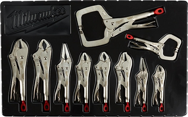 Milwaukee 10 PC Torque Lock™ Locking Pliers Kit (48-22-3690)