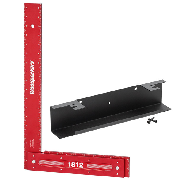 Woodpeckers Precision Woodworking Square 18" with Rack-It (PSQ18-24)