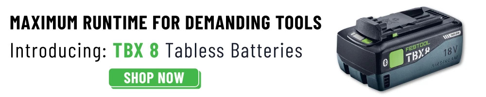 Festool tabless batteries tbx 8 cordless tool accessories new tools new accessories rapid charging station starter kit starter set