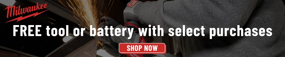 Milwaukee tool free battery free tool sale savings  combo kit cordless grease gun track saw circular saw impact wrench plunge track saw torque impact wrench  rapid charger hammer drill multi tool grinder right angle drill